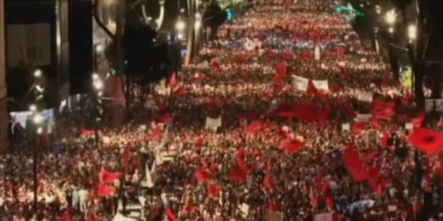 протести Зврнец