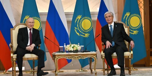 Токаев и Путин